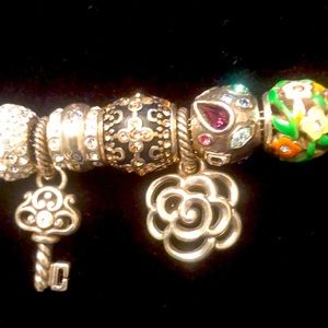Brighton Vintage Charm Bracelet.